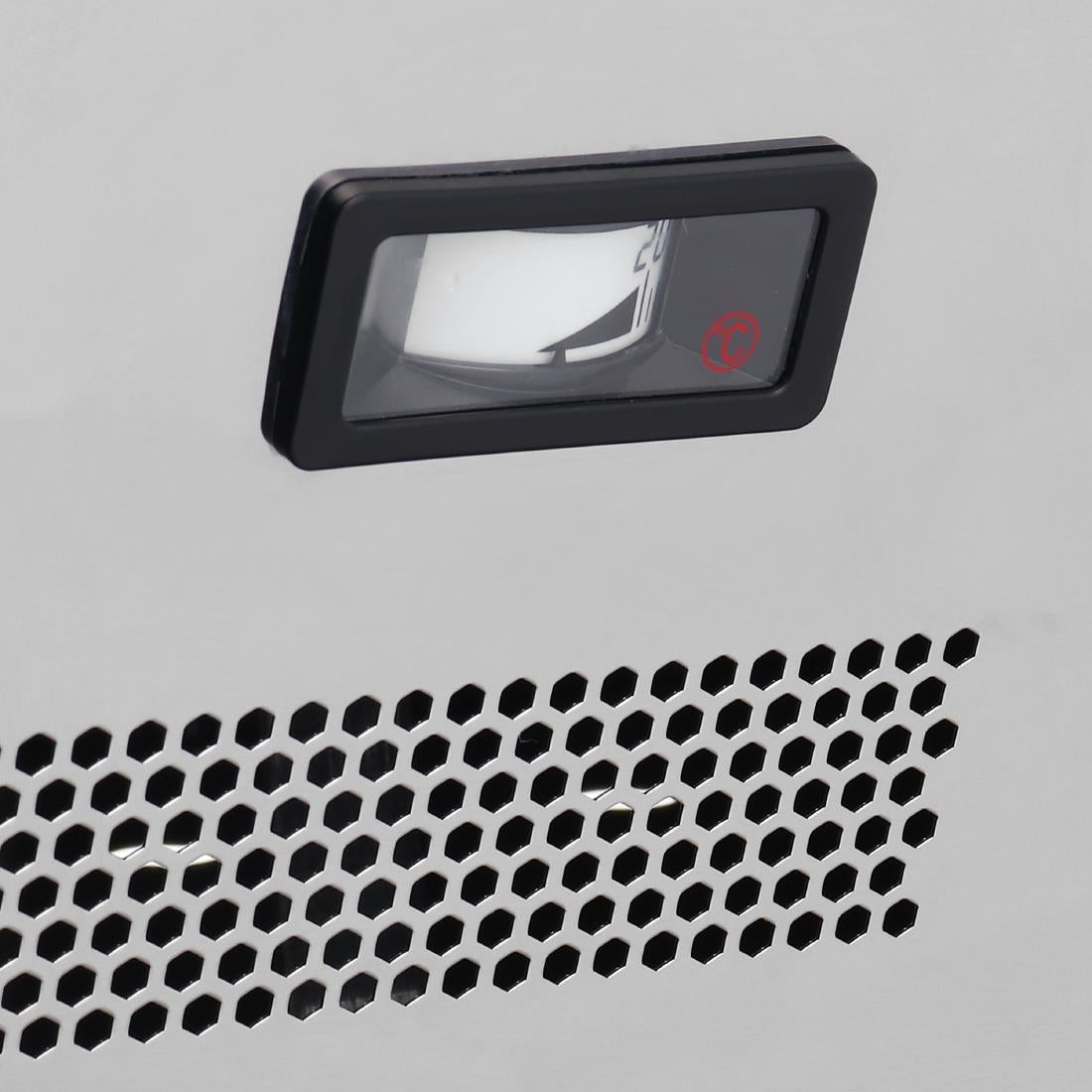 Apuro Square Countertop Heated Display Merchandiser 120Ltr - HW923-A