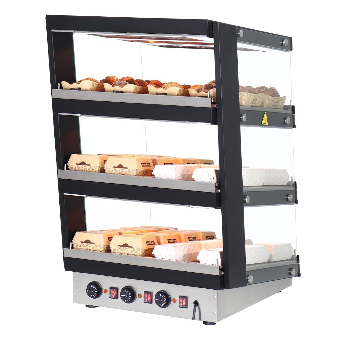 Apuro Sloped Chute Food Warmer 3 Shelf - HW926-A