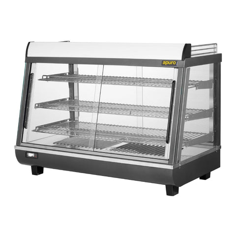 Apuro Front and Rear Door Heated Merchandiser 136Ltr - HW928-A