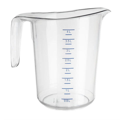 Vogue Polycarbonate Measuring Jug 4Ltr - HW979