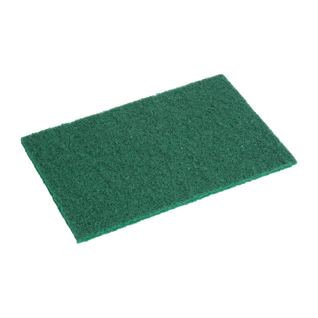 Jantex Green Scourer Pads Small (10 Pack) - HX234