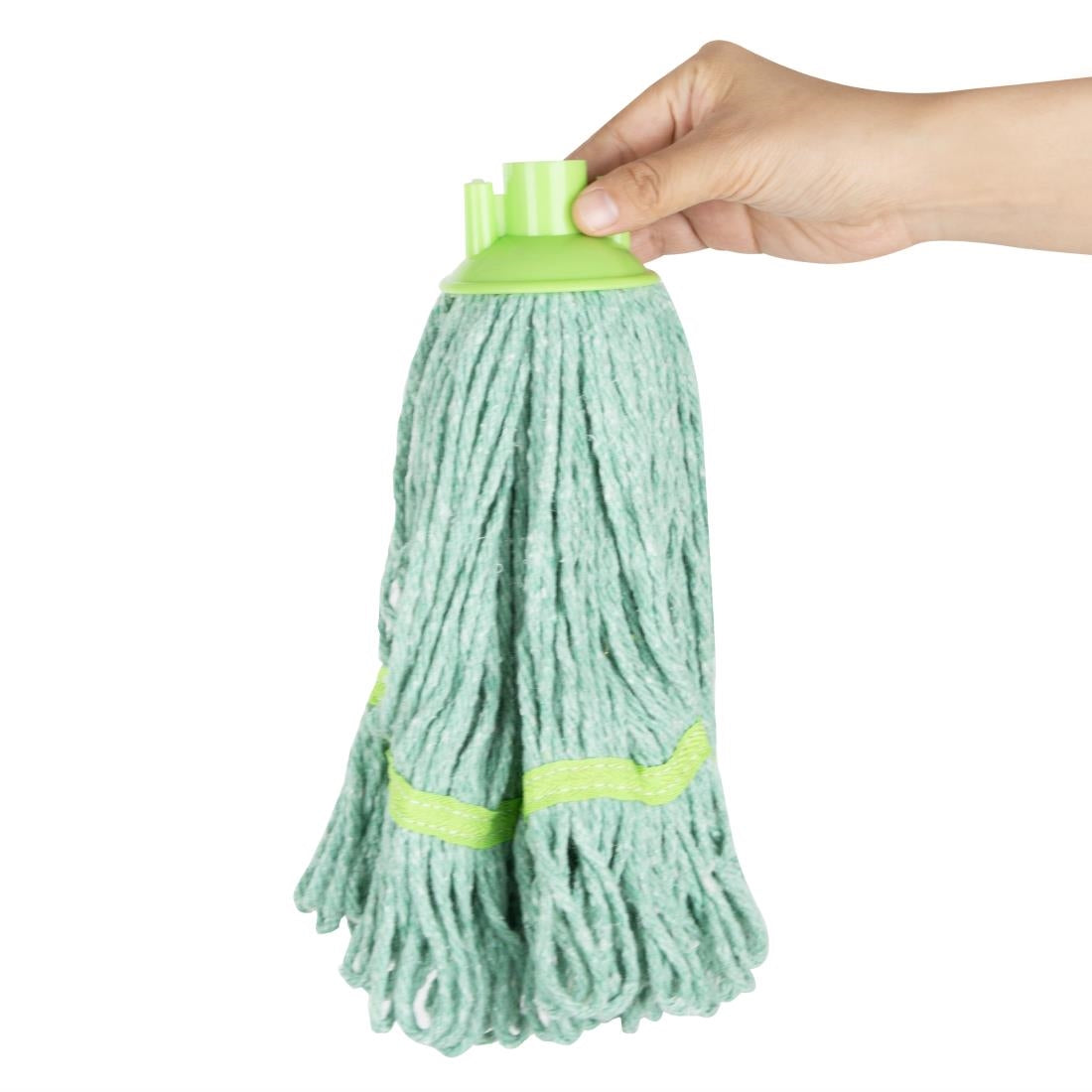Jantex Deck Mop Head Green Stripe 200g - HX246