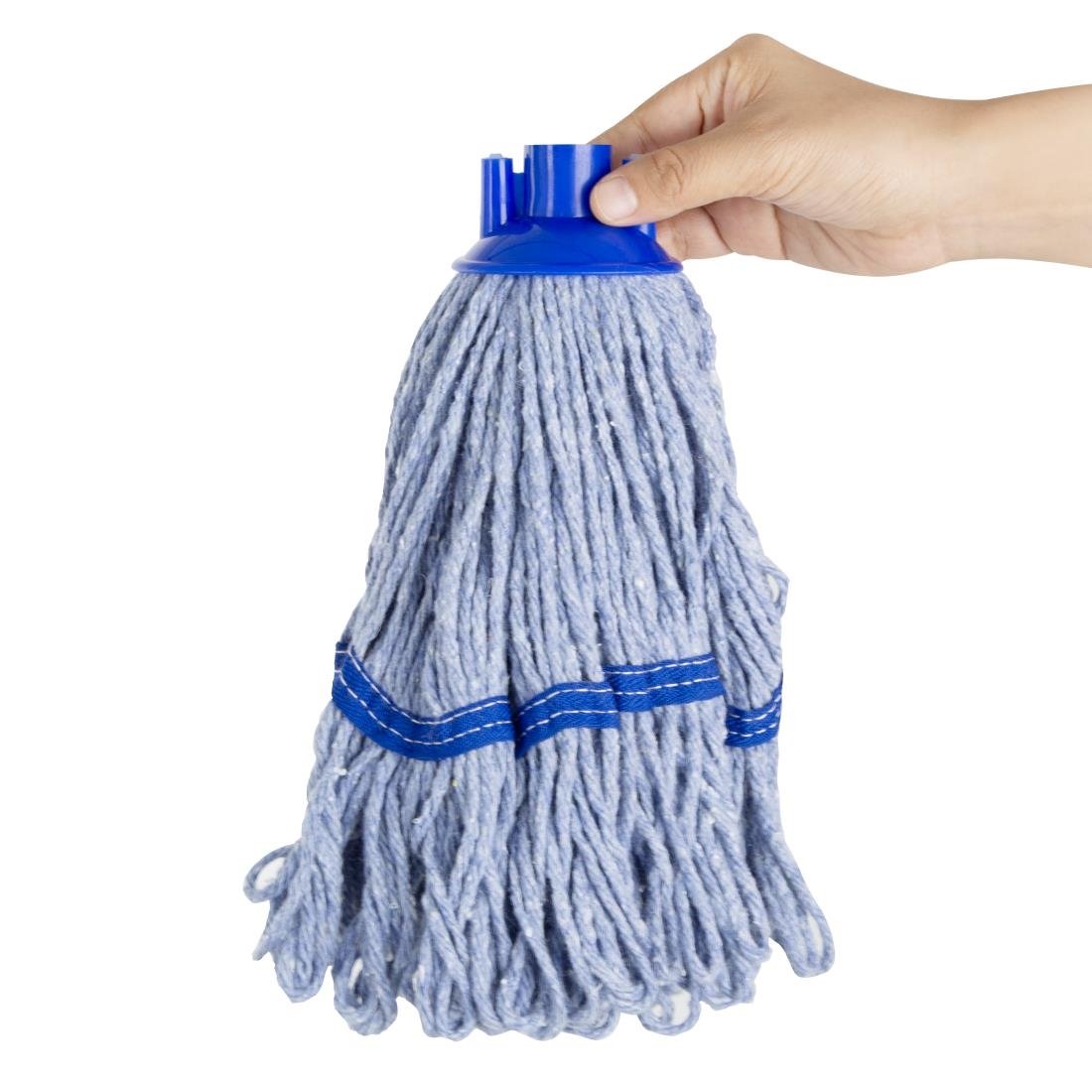 Jantex Deck Mop Head Blue Stripe 200g - HX248