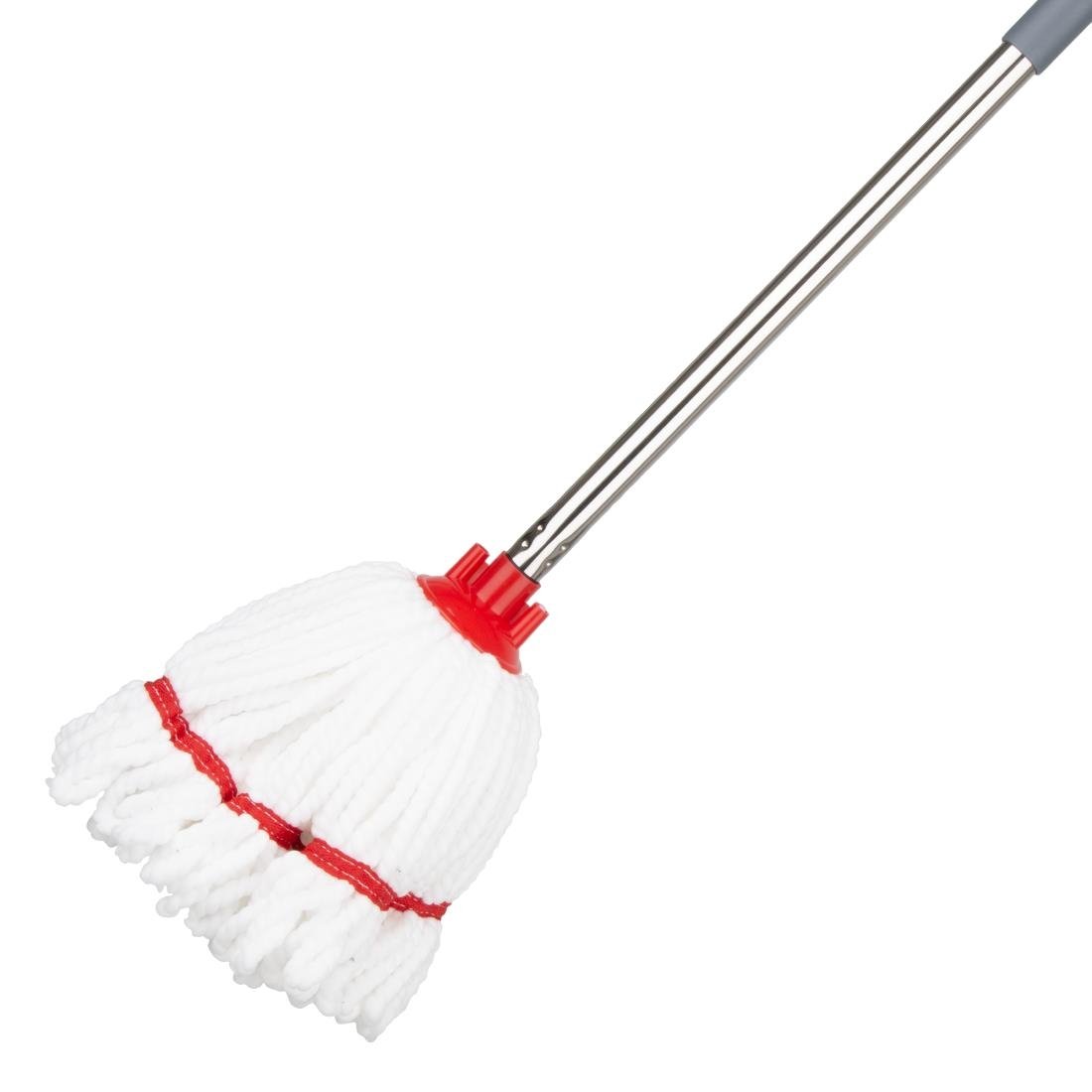 Jantex Microfibre Mop Head Red Stripe 150g - HX249