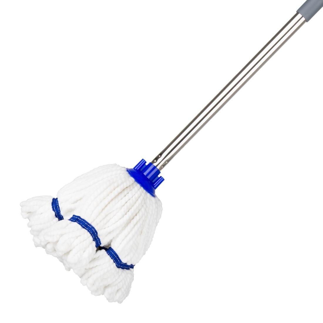 Jantex Microfibre Mop Head Blue Stripe 150g - HX250