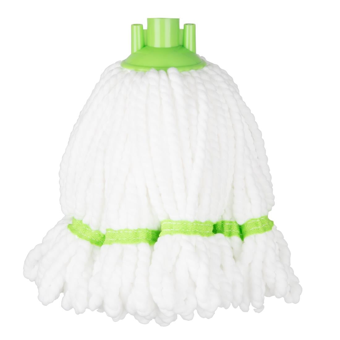 Jantex Microfibre Mop Head Green Stripe 150g - HX251