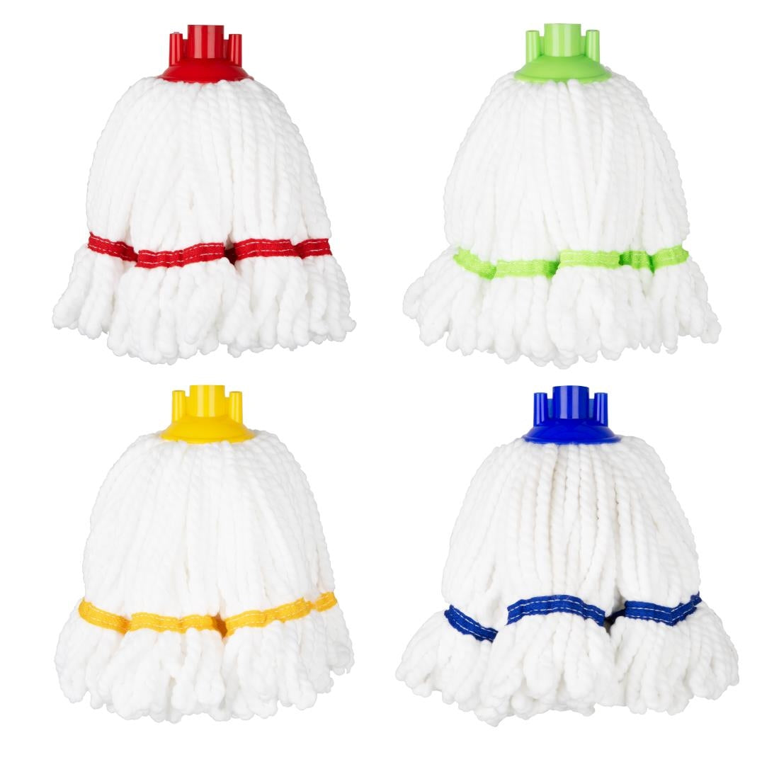 Jantex Microfibre Mop Head Green Stripe 150g - HX251