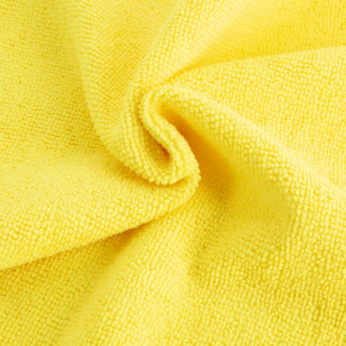 Jantex Microfibre Cloths Yellow (5 pack) - HX272
