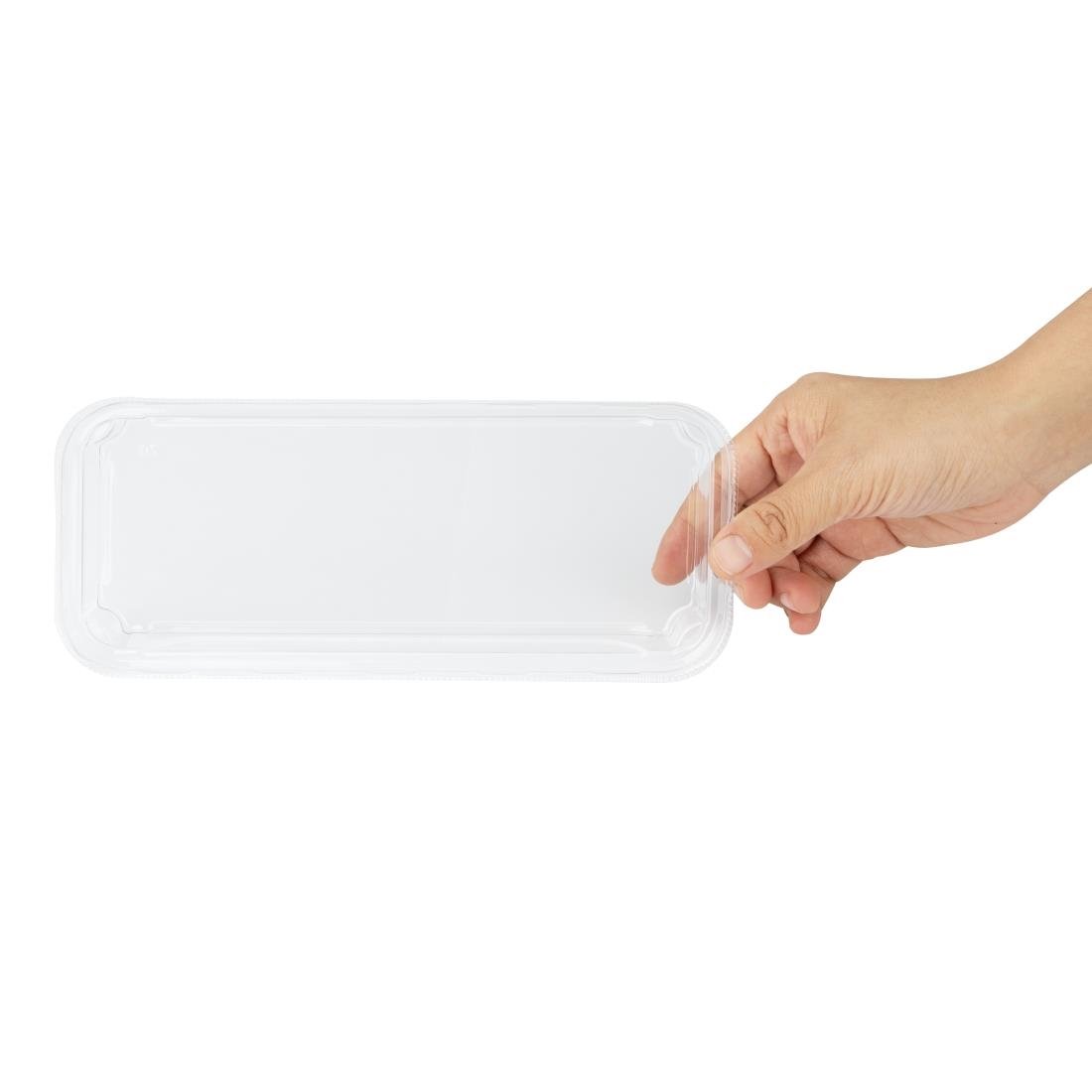 Fiesta Recyclable PET Lids for No.2 Platter/Tray Bases (300 Pack) - HX292