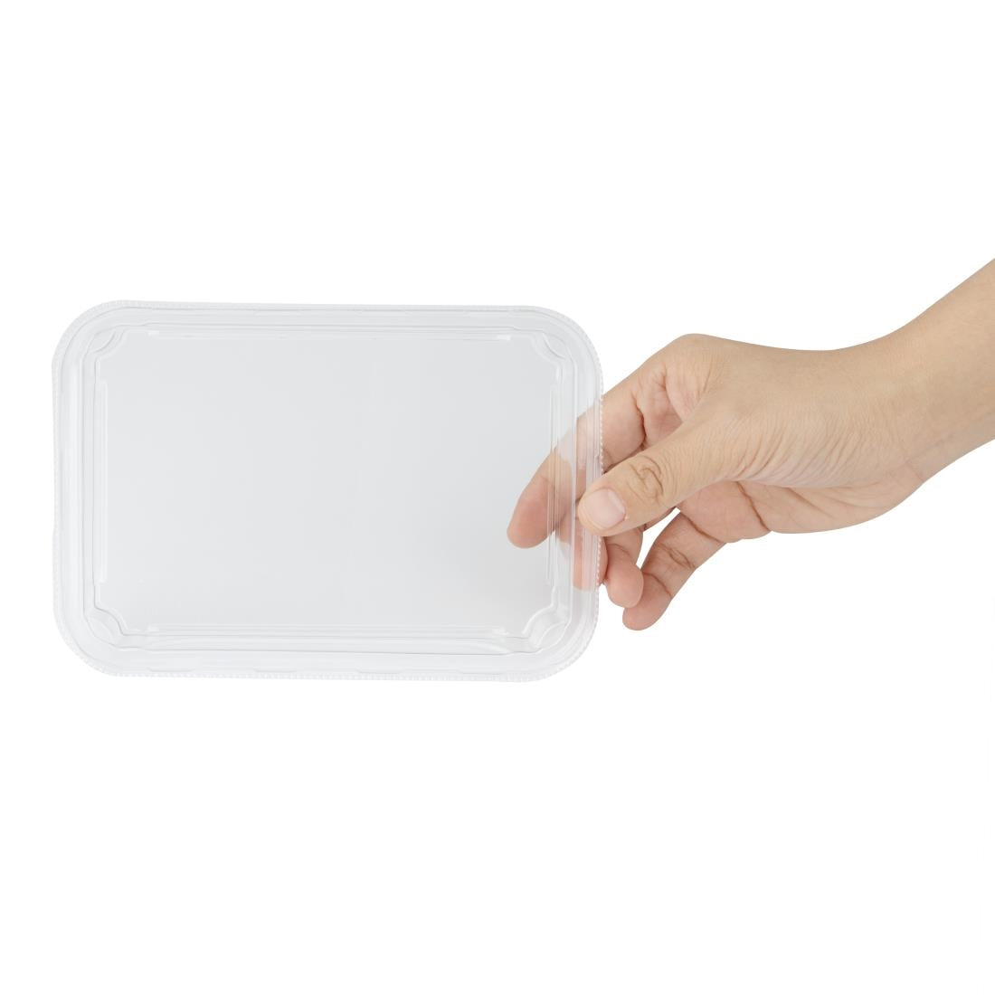 Fiesta Recyclable PET Lids for No.3 Platter/Tray Bases (300 Pack) - HX293