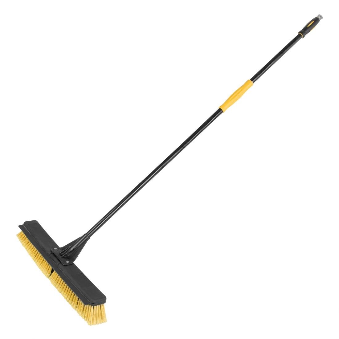 Jantex Heavy Duty Broom & Handle Set with Squeegee 24" - HX383