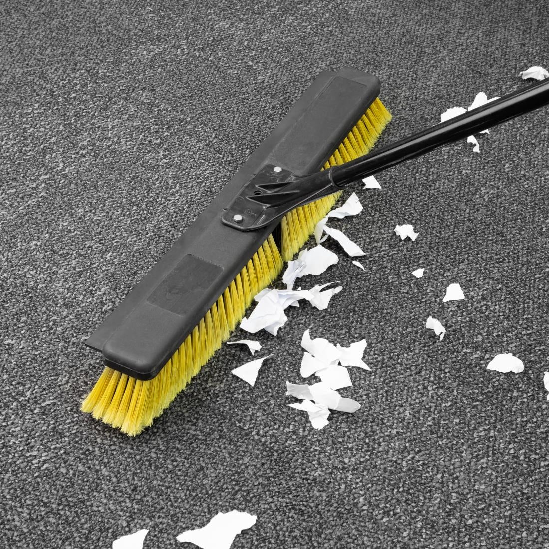 Jantex Heavy Duty Broom & Handle Set with Squeegee 24" - HX383