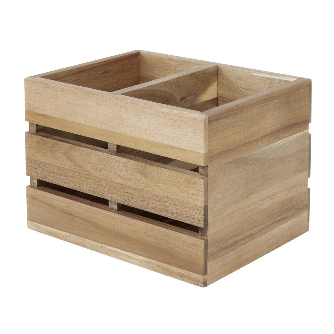 Olympia Table Organiser Acacia Wood 210x160x150mm - HX387