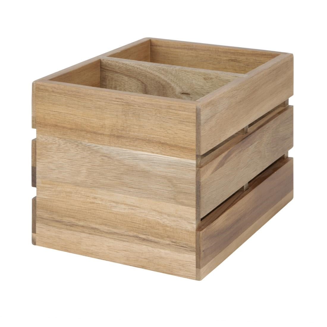 Olympia Table Organiser Acacia Wood 210x160x150mm - HX387