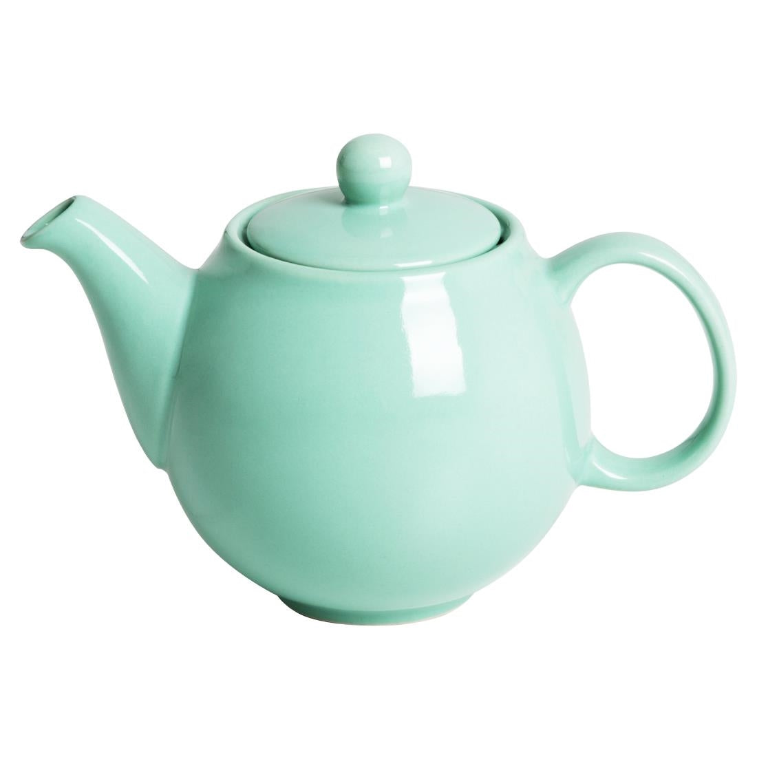 Olympia Café Teapot Aqua 450ml (2 Pack) - HX796