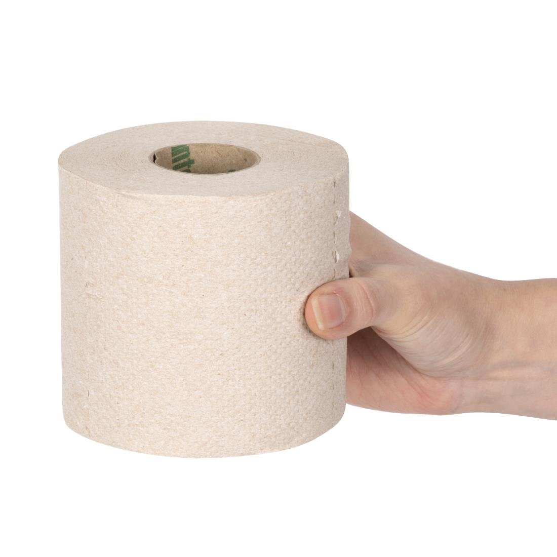 Jantex Green 100% Recycled Wrapped Toilet Roll 3ply 260 Sheets (36 Pack) - HX934