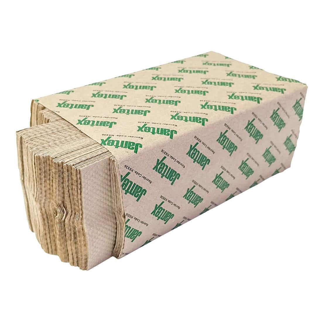 Jantex Green 100% Recycled C Fold Hand Towels 2ply (2250 Sheets) - HX936