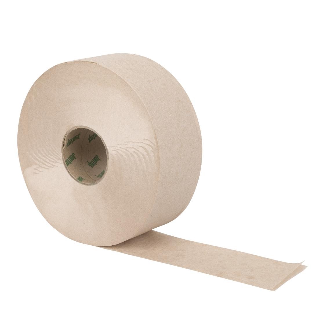 Jantex Green 100% Recycled Jumbo Roll Refill 2ply 300m (6 Pack) - HX938
