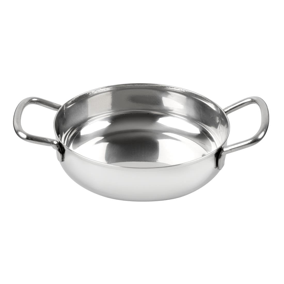 Olympia Table Presentation Double Handle Dish Stainless Steel 125mm - HY100