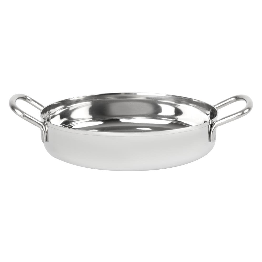 Olympia Table Presentation Double Handle Dish Stainless Steel 180mm - HY102