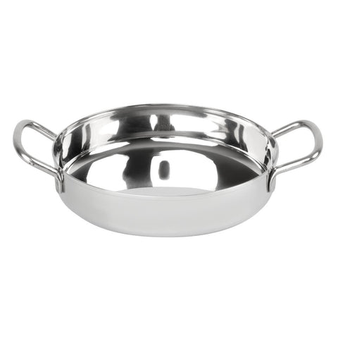 Olympia Table Presentation Double Handle Dish Stainless Steel 180mm - HY102