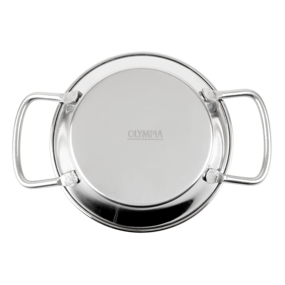 Olympia Table Presentation Mini Paella Pan Stainless Steel 150mm - HY104