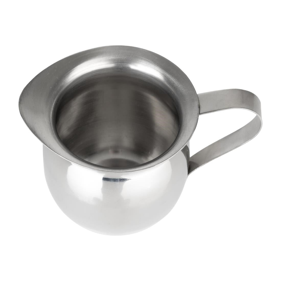 Olympia Stainless Steel Mini Milk Jug 120ml (6 Pack) - HY118