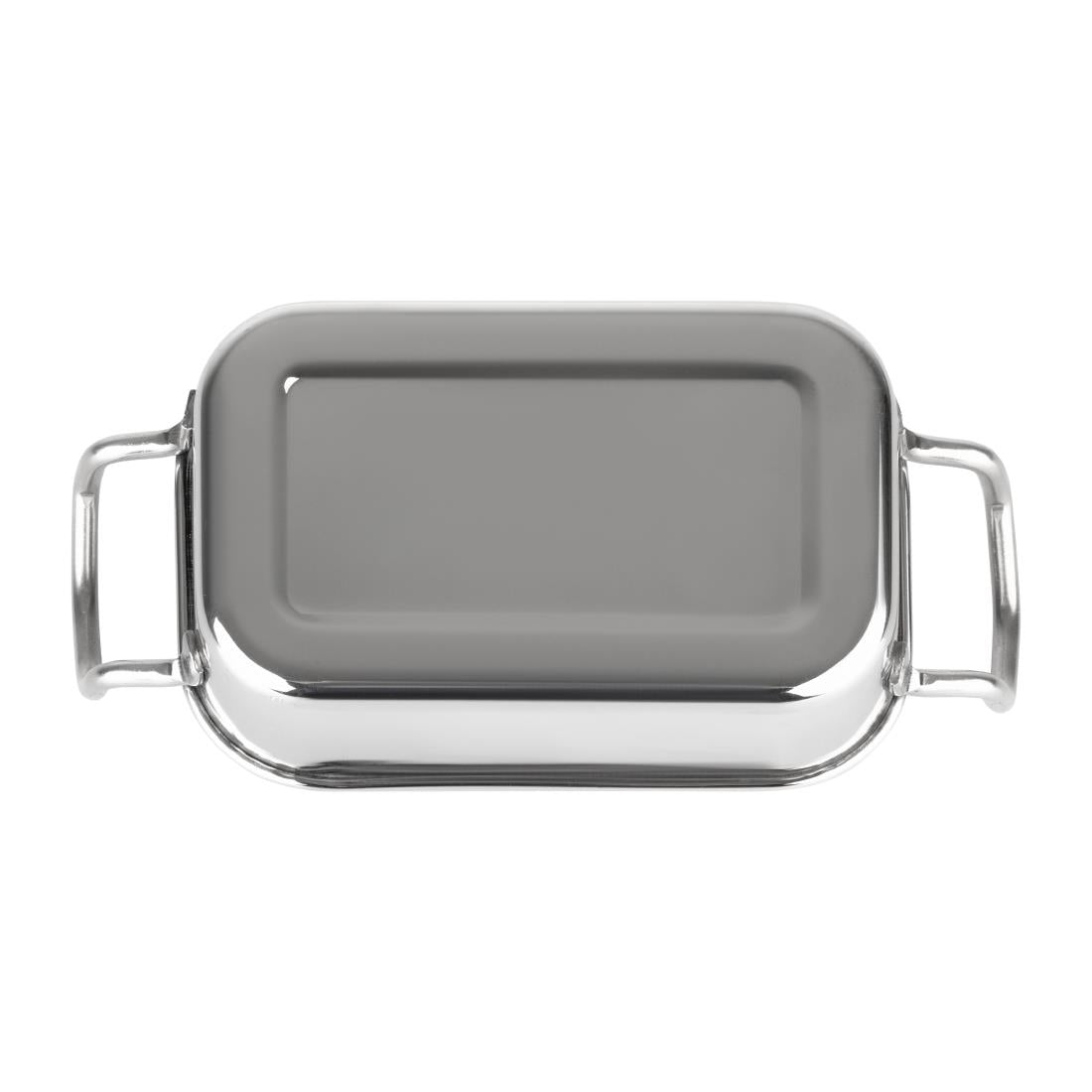 Olympia Table Presentation Rectangular Dish Stainless Steel 140x90mm - HY122