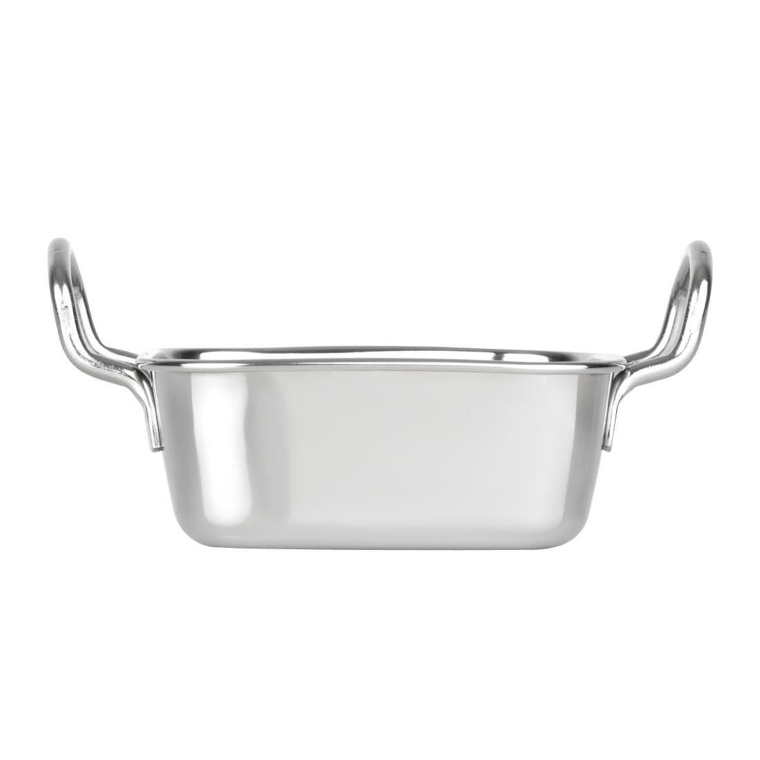 Olympia Table Presentation Square Dish Stainless Steel 115x115mm - HY123