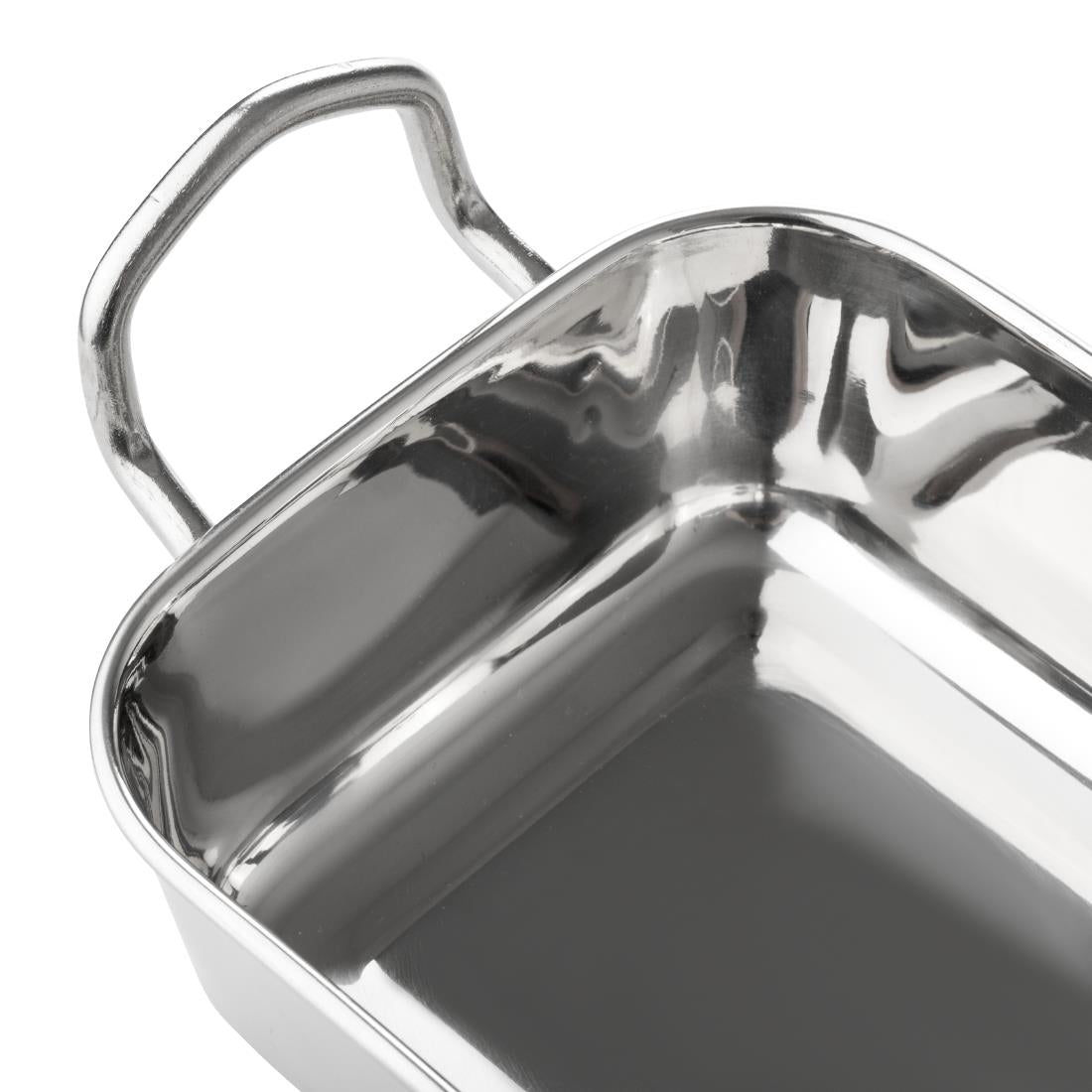 Olympia Table Presentation Square Dish Stainless Steel 115x115mm - HY123