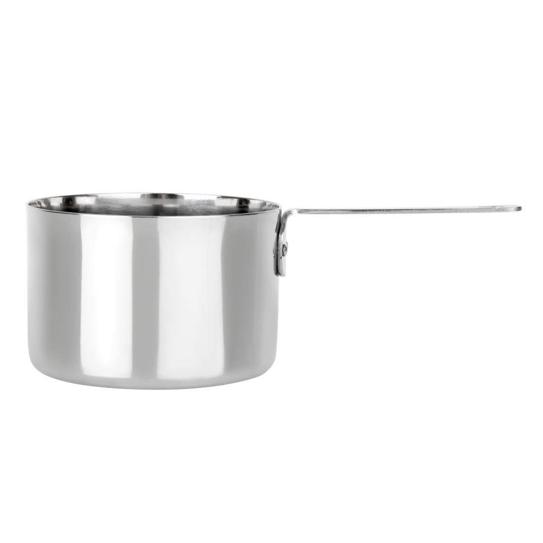Olympia Table Presentation Mini Sauce Pan Stainless Steel 90x60mm - HY132