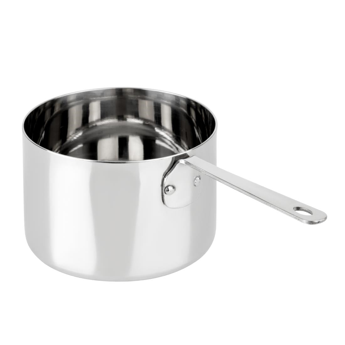 Olympia Table Presentation Mini Sauce Pan Stainless Steel 90x60mm - HY132