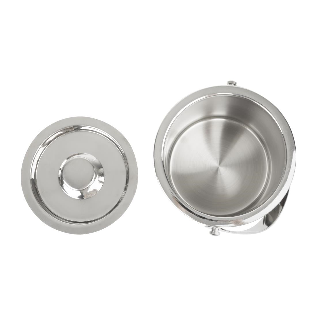 Olympia Geo Double Wall Ice Bucket Stainless Steel 1950ml - HY134