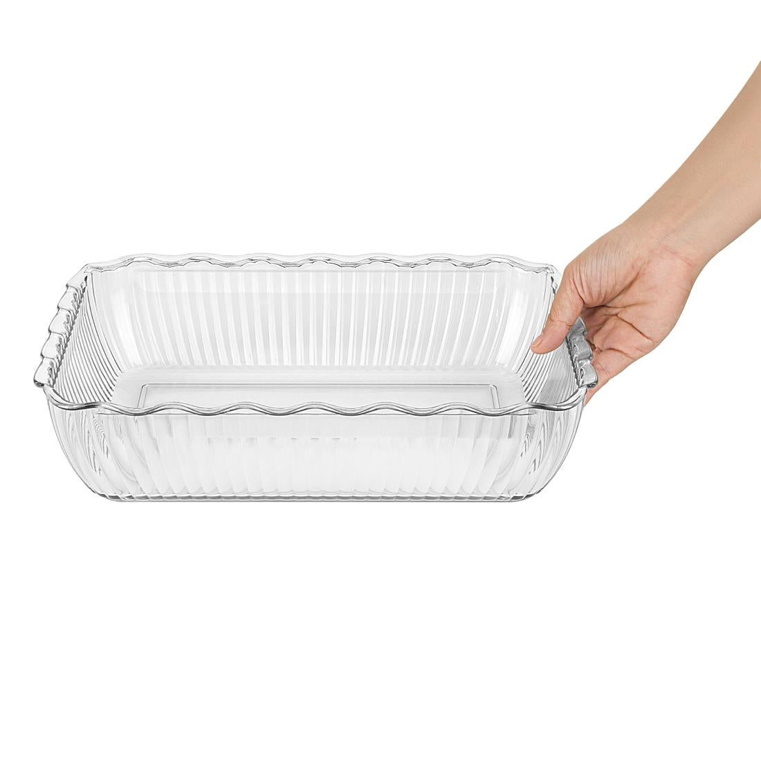 Olympia Kristallon Large Salad Crock - Clear - HY135