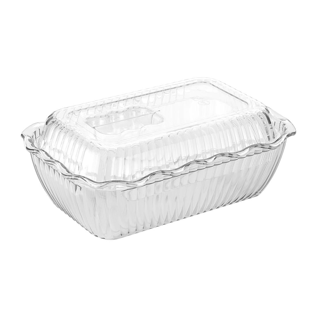 Olympia Kristallon Medium Salad Crock - Clear - HY136