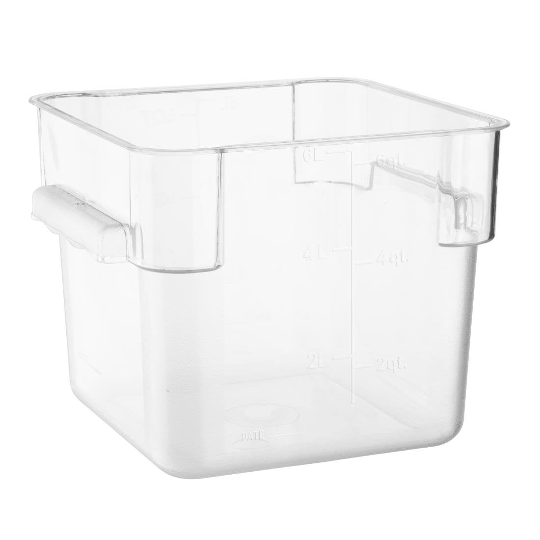 Hygiplas Polycarbonate Square Storage Container 5.5Ltr - HY402