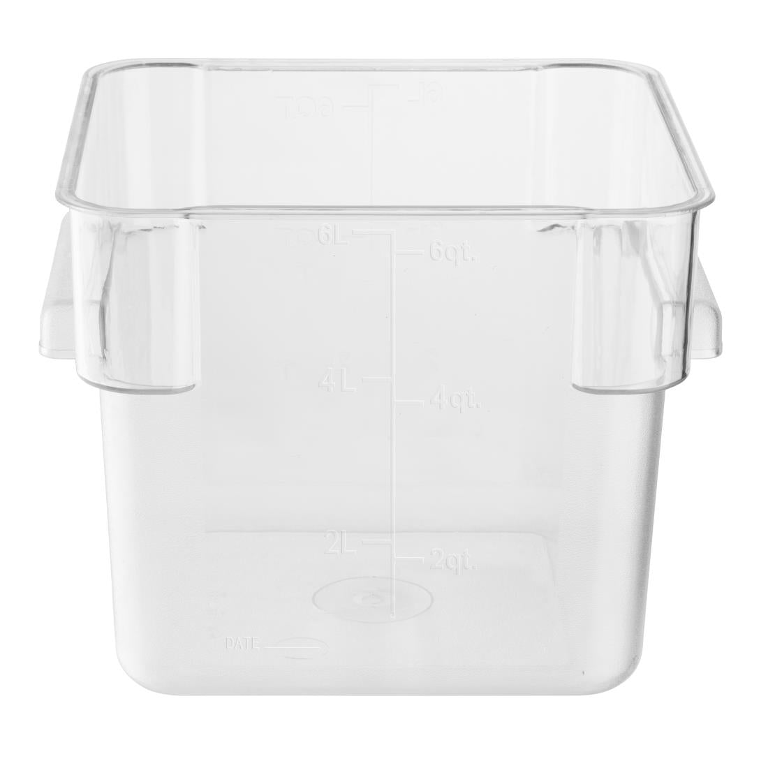 Hygiplas Polycarbonate Square Storage Container 5.5Ltr - HY402