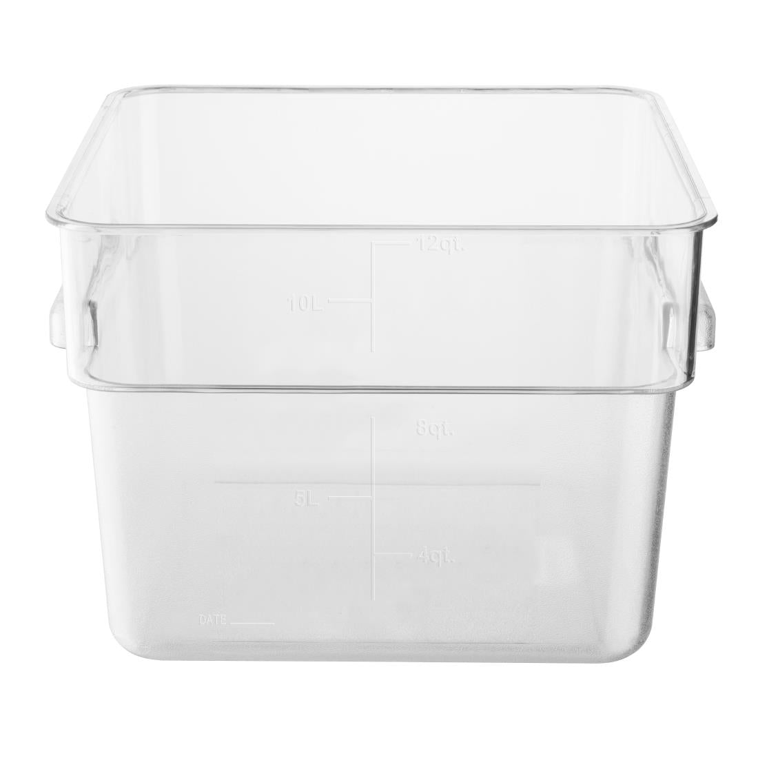 Hygiplas Polycarbonate Square Storage Container 10Ltr - HY404