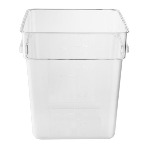 Hygiplas Polycarbonate Square Storage Container 15Ltr - HY405