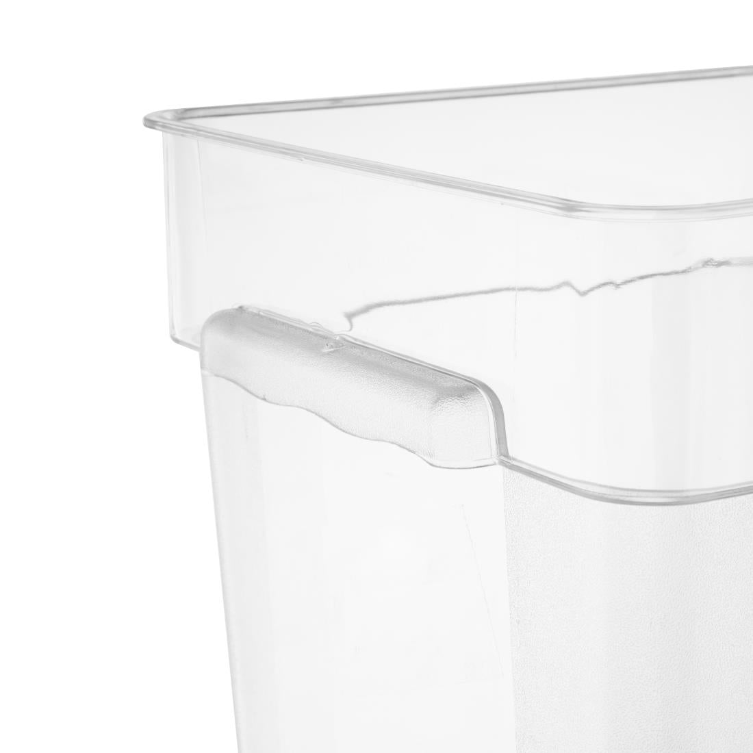 Hygiplas Polycarbonate Square Storage Container 20Ltr - HY406