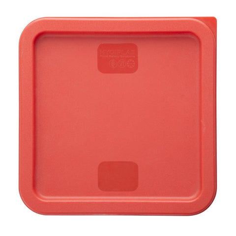 Hygiplas Square Red Lid to fit 10/15/20Ltr Containers - HY409