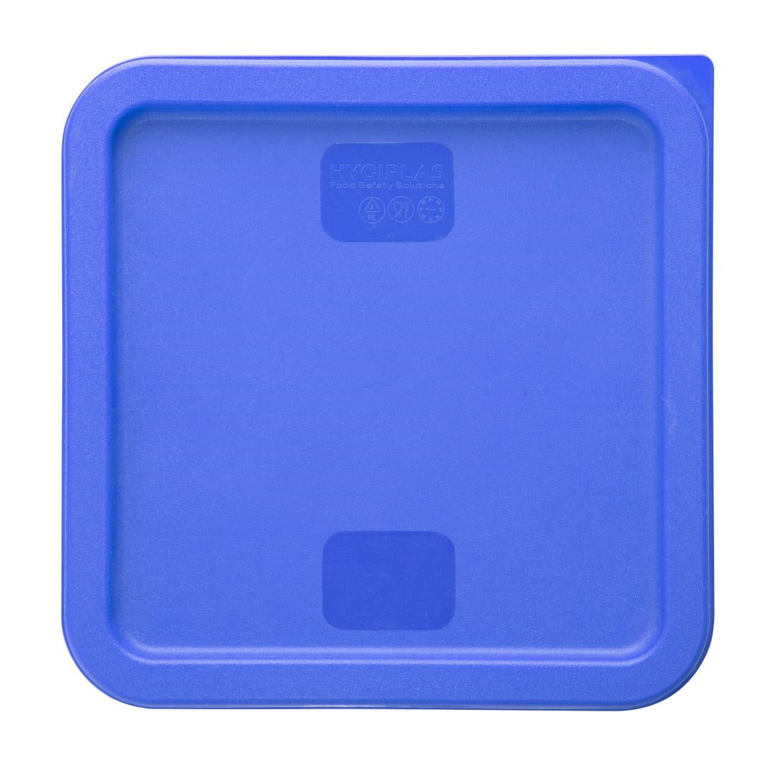 Hygiplas Square Blue Lid to Fit 5.5/7Ltr Containers - HY411