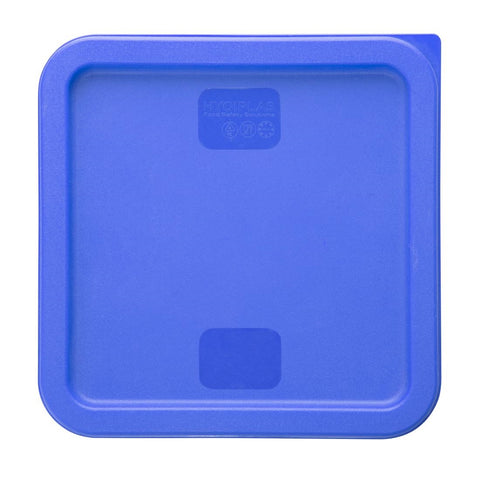 Hygiplas Square Blue Lid to Fit 5.5/7Ltr Containers - HY411