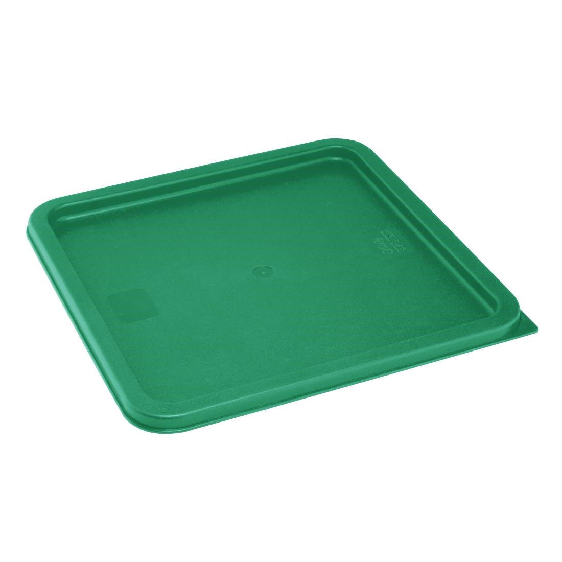 Hygiplas Square Food Storage Container Lid Green Large - HY415