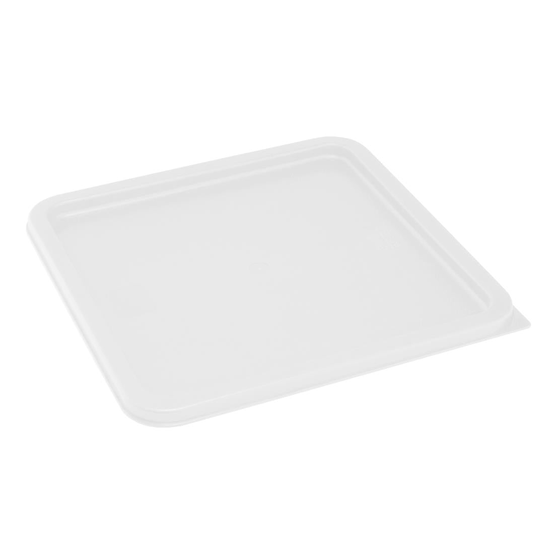 Hygiplas Square Food Storage Container Lid White Large - HY418