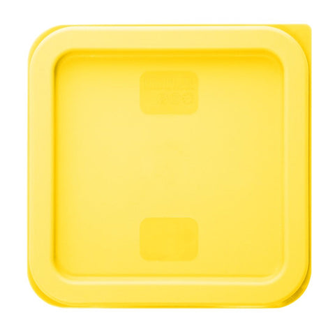 Hygiplas Square Yellow Lid to Fit 1.5/3.5Ltr Container - HY419