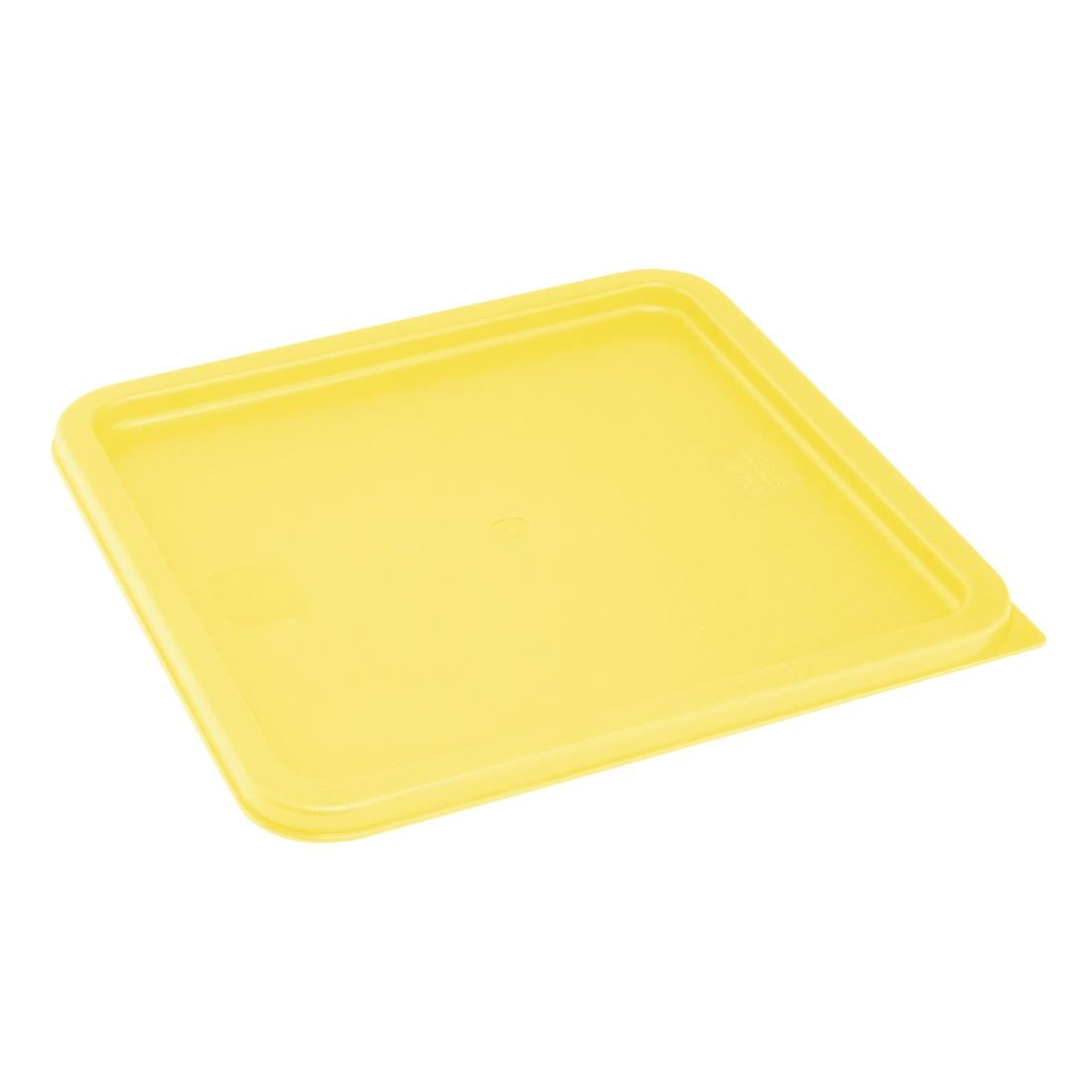 Hygiplas Square Yellow Lid to Fit 10/15/20Ltr Containers - HY421