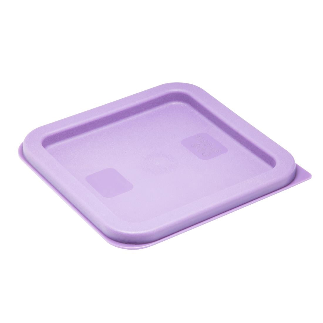 Hygiplas Square Purple Lid to Fit 1.5/3.5Ltr Containers - HY425