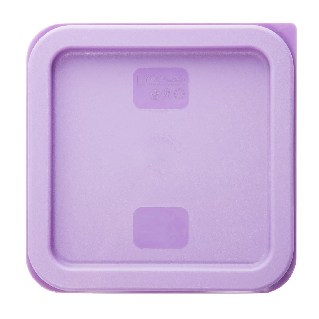 Hygiplas Square Purple Lid to Fit 1.5/3.5Ltr Containers - HY425