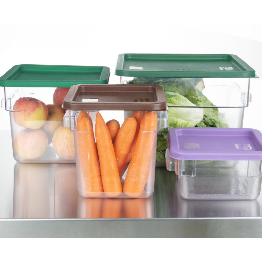 Hygiplas Square Purple Lid to Fit 10/15/20Ltr Containers - HY427